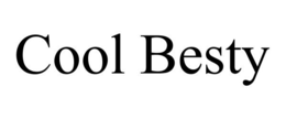 COOL BESTY trademark