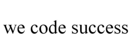 WE CODE SUCCESS trademark