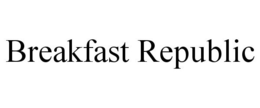 BREAKFAST REPUBLIC trademark