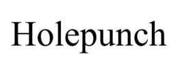 HOLEPUNCH trademark