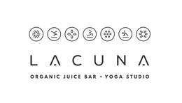 LACUNA ORGANIC JUICE BAR + YOGA STUDIO trademark