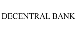 DECENTRAL BANK trademark