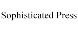 SOPHISTICATED PRESS trademark