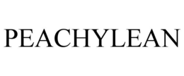 PEACHYLEAN trademark
