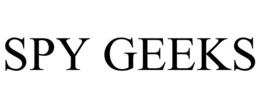 SPY GEEKS trademark
