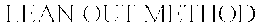 LEAN OUT METHOD trademark