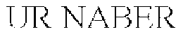 UR NABER trademark