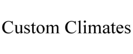 CUSTOM CLIMATES trademark