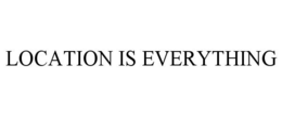 LOCATION IS EVERYTHING trademark