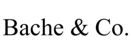 BACHE & CO. trademark
