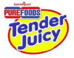 SAN MIGUEL PUREFOODS TENDER JUICY trademark