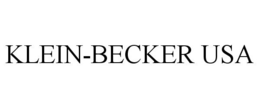 KLEIN-BECKER USA trademark