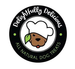 DELIGHTFULLY DELICIOUS ALL NATURAL DOG TREATS trademark