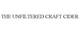 THE UNFILTERED CRAFT CIDER trademark