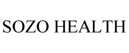 SOZO HEALTH trademark