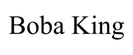 BOBA KING trademark