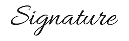 SIGNATURE trademark
