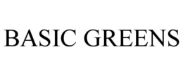 BASIC GREENS trademark