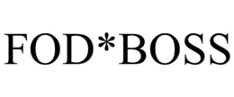 FOD*BOSS trademark