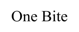 ONE BITE trademark