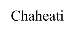 CHAHEATI trademark