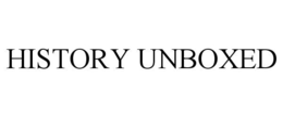 HISTORY UNBOXED trademark