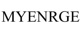MYENRGE trademark
