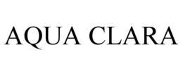 AQUA CLARA trademark