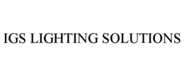 IGS LIGHTING SOLUTIONS trademark