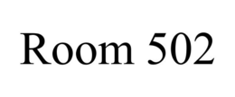 ROOM 502 trademark