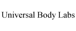 UNIVERSAL BODY LABS trademark