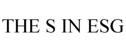 THE S IN ESG trademark
