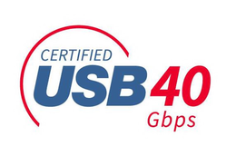 CERTIFIED USB 40 GBPS trademark