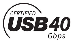 CERTIFIED USB 40 GBPS trademark