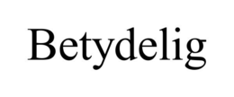 BETYDELIG trademark