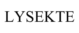 LYSEKTE trademark