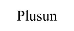 PLUSUN trademark