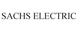 SACHS ELECTRIC trademark