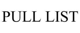 PULL LIST trademark
