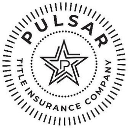 PULSAR TITLE INSURANCE COMPANY P trademark