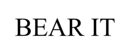 BEAR IT trademark