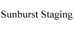 SUNBURST STAGING trademark