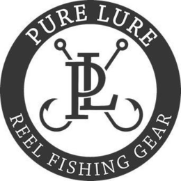 PURE LURE REEL FISHING GEAR PL trademark