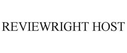 REVIEWRIGHT HOST trademark
