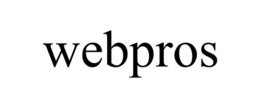 WEBPROS trademark