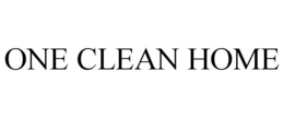 ONE CLEAN HOME trademark