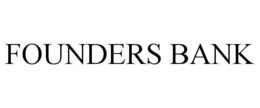 FOUNDERS BANK trademark