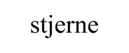 STJERNE trademark