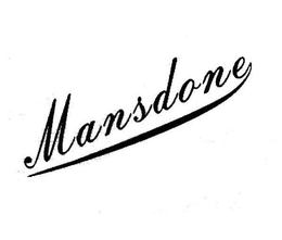 MANSDONE trademark
