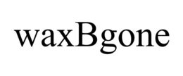WAXBGONE trademark
